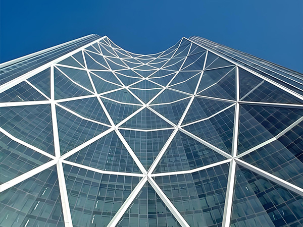 Custom Concealed frame glass curtain wall manufacturers