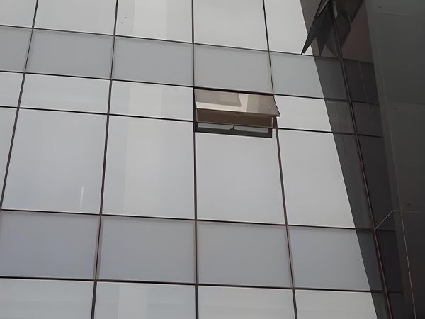 frame glass curtain wall Concealed